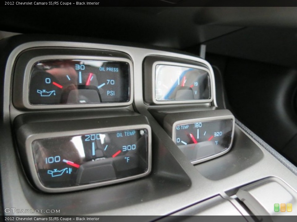 Black Interior Gauges for the 2012 Chevrolet Camaro SS/RS Coupe #70238722