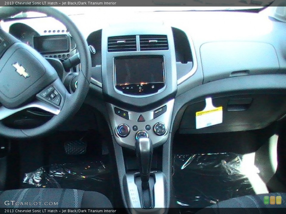 Jet Black/Dark Titanium Interior Dashboard for the 2013 Chevrolet Sonic LT Hatch #70239739