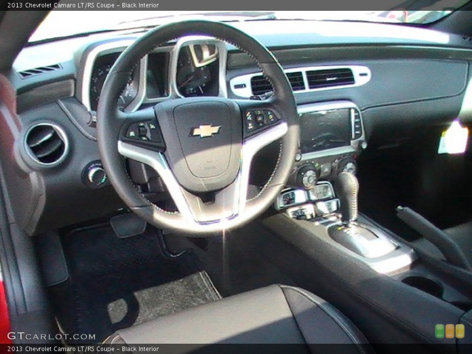 Black Interior Dashboard for the 2013 Chevrolet Camaro LT/RS Coupe #70240156