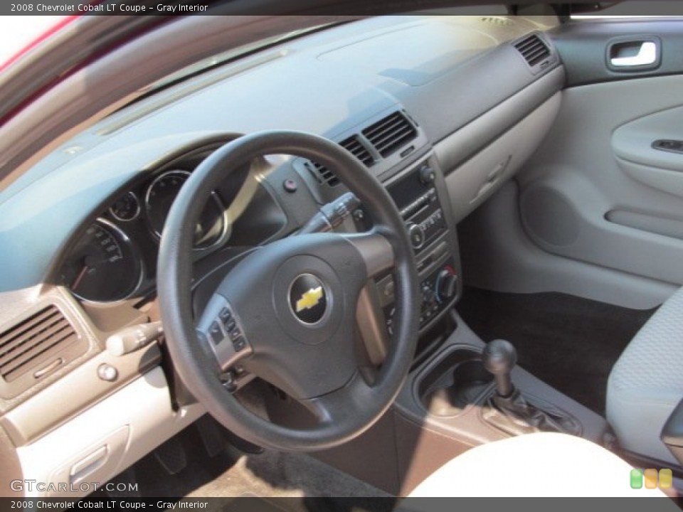 Gray Interior Prime Interior for the 2008 Chevrolet Cobalt LT Coupe #70243915