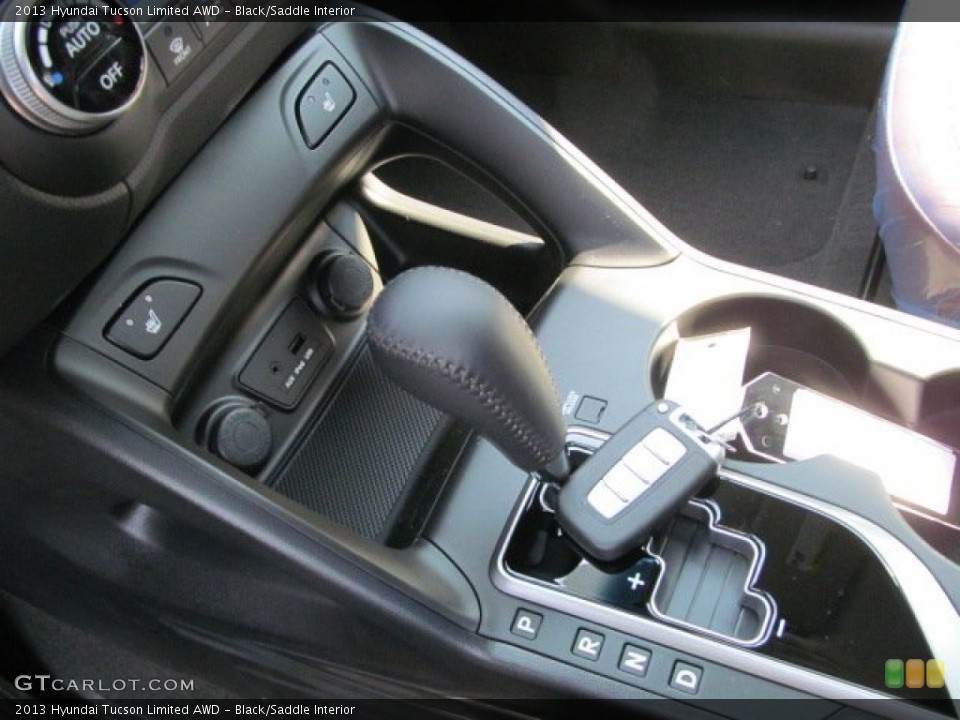 Black/Saddle Interior Transmission for the 2013 Hyundai Tucson Limited AWD #70245442
