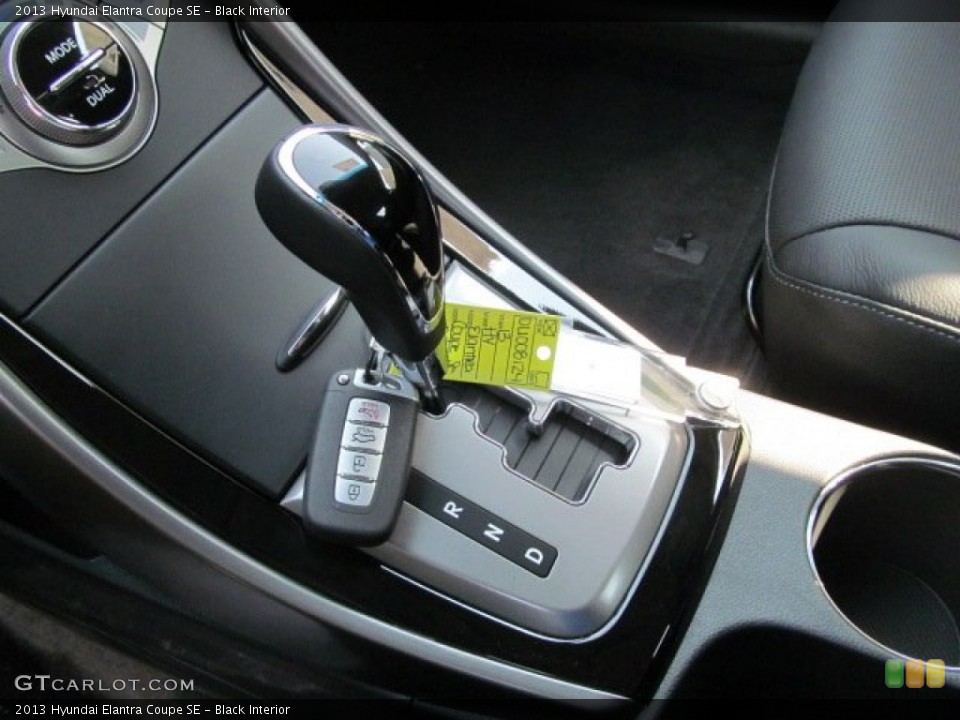 Black Interior Transmission for the 2013 Hyundai Elantra Coupe SE #70245718