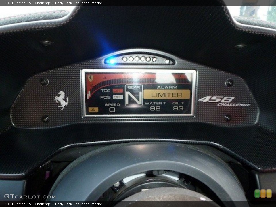 Red/Black Challenge Interior Gauges for the 2011 Ferrari 458 Challenge #70247371