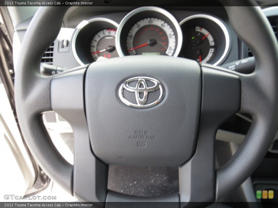 Graphite Interior Steering Wheel for the 2013 Toyota Tacoma Access Cab #70251748