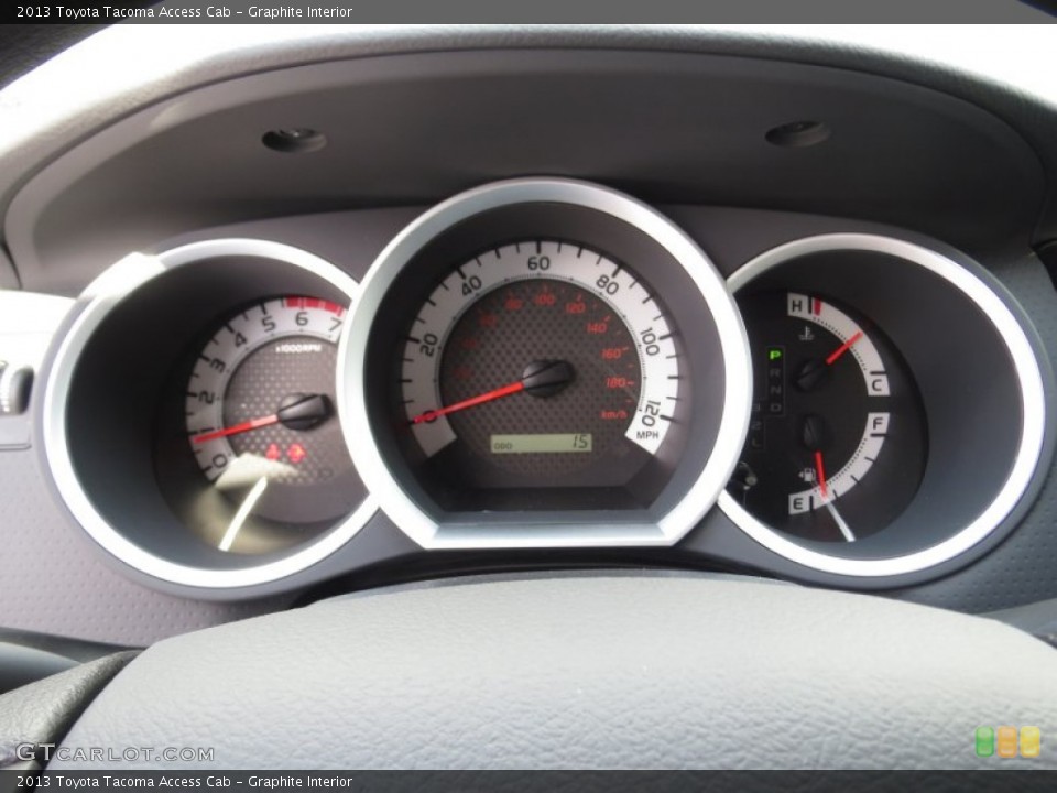 Graphite Interior Gauges for the 2013 Toyota Tacoma Access Cab #70251754
