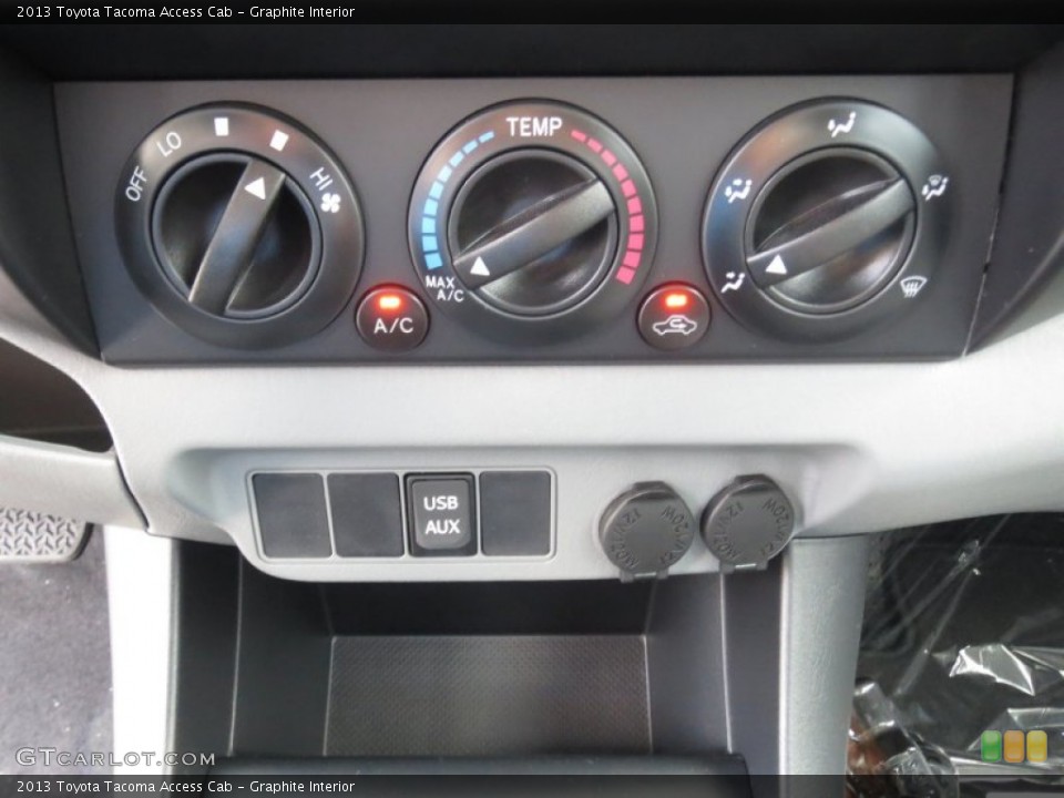 Graphite Interior Controls for the 2013 Toyota Tacoma Access Cab #70251913