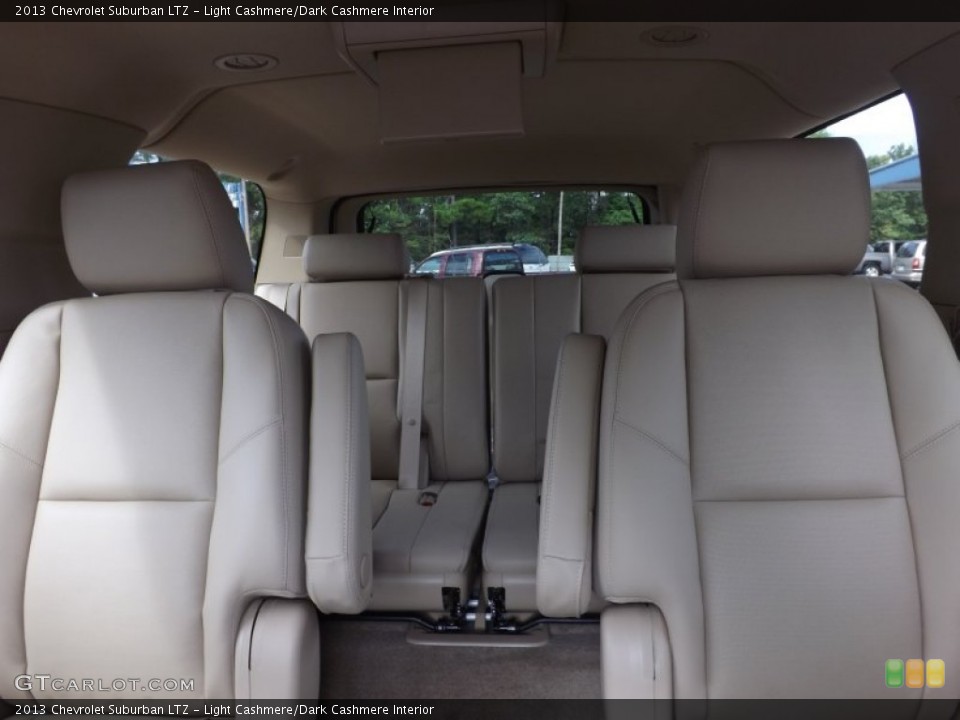 Light Cashmere/Dark Cashmere Interior Photo for the 2013 Chevrolet Suburban LTZ #70253845