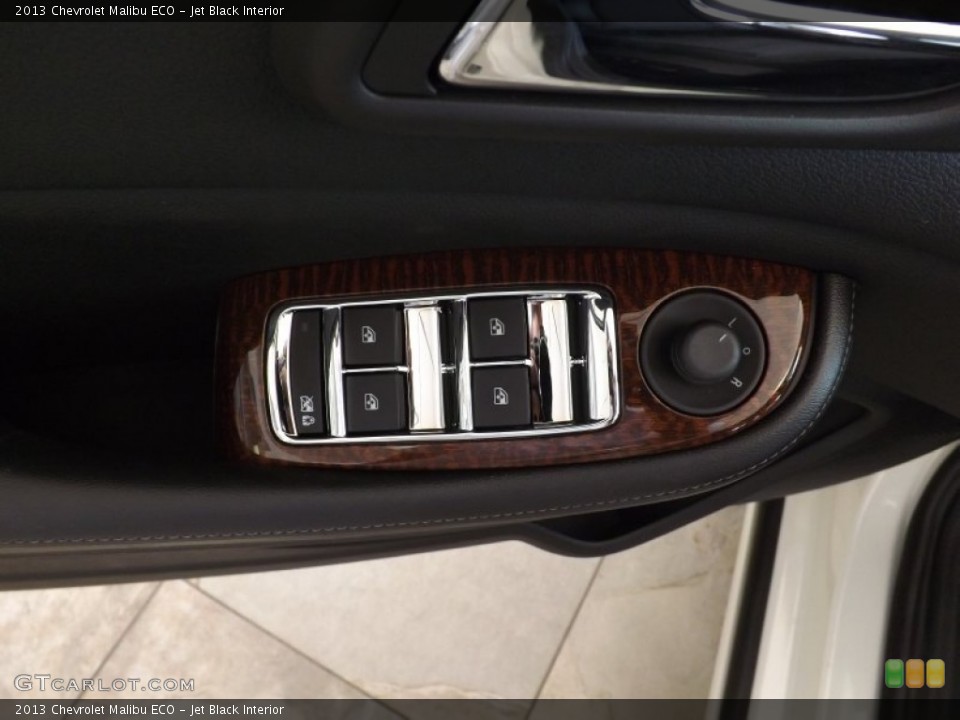 Jet Black Interior Controls for the 2013 Chevrolet Malibu ECO #70253977