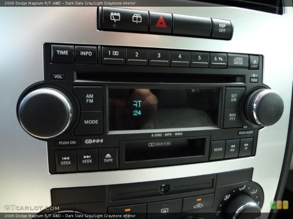 Dark Slate Gray/Light Graystone Interior Audio System for the 2006 Dodge Magnum R/T AWD #70254442