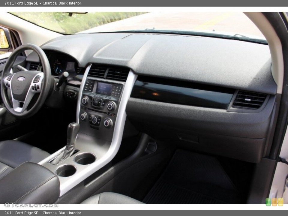 Charcoal Black Interior Dashboard for the 2011 Ford Edge SE #70257193