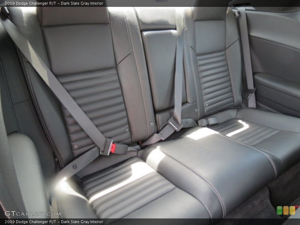 Dark Slate Gray Interior Rear Seat for the 2009 Dodge Challenger R/T #70257511