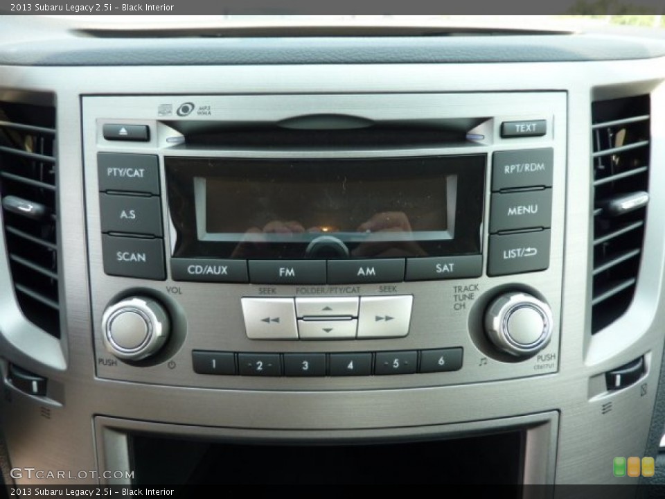Black Interior Audio System for the 2013 Subaru Legacy 2.5i #70257580