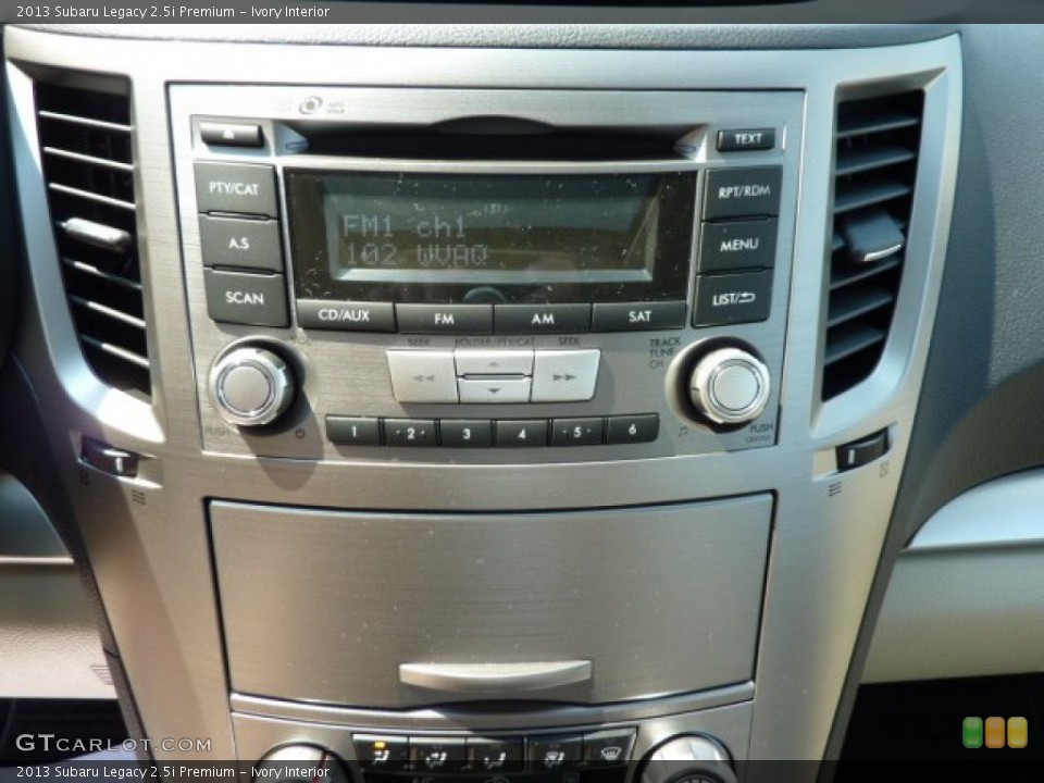 Ivory Interior Controls for the 2013 Subaru Legacy 2.5i Premium #70258177