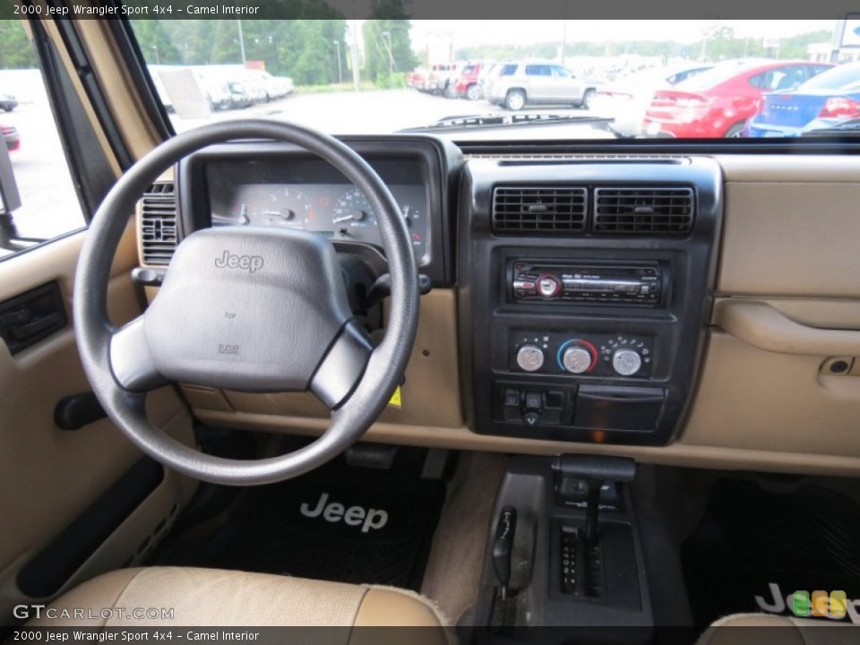 Camel Interior Dashboard for the 2000 Jeep Wrangler Sport 4x4 #70258438