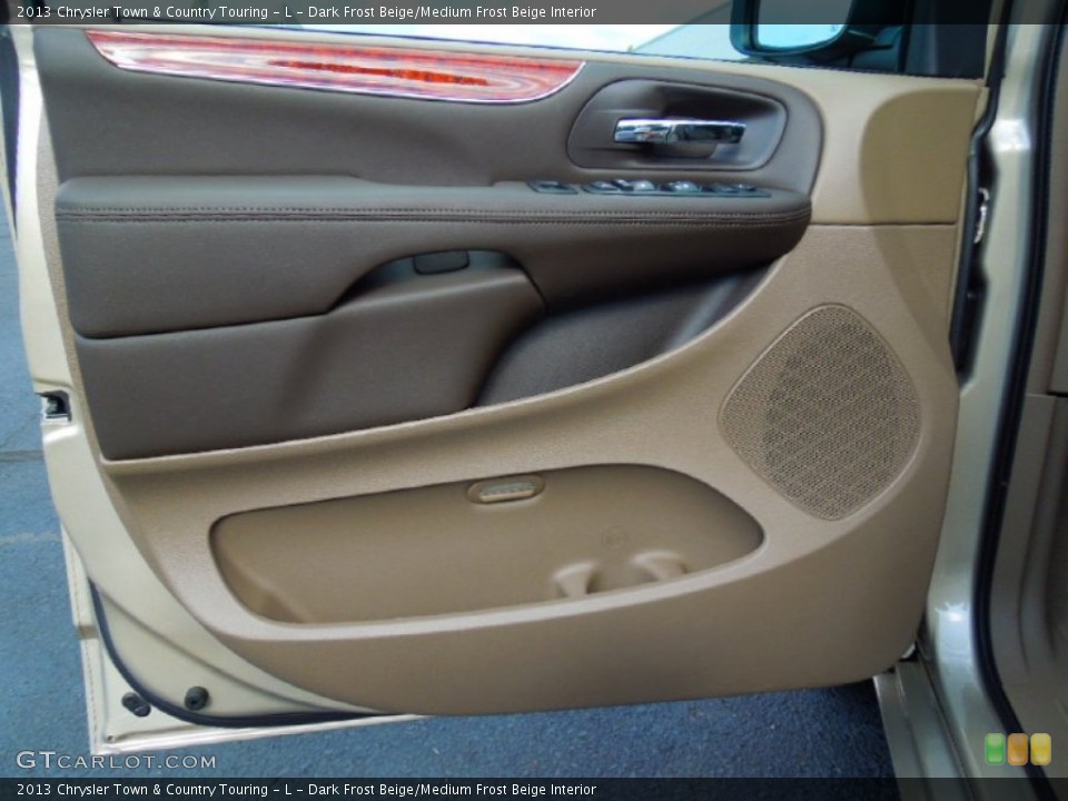 Dark Frost Beige/Medium Frost Beige Interior Door Panel for the 2013 Chrysler Town & Country Touring - L #70259170