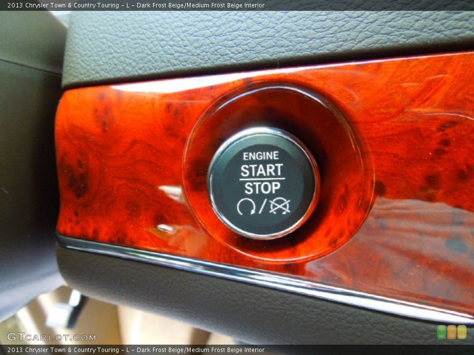 Dark Frost Beige/Medium Frost Beige Interior Controls for the 2013 Chrysler Town & Country Touring - L #70259194