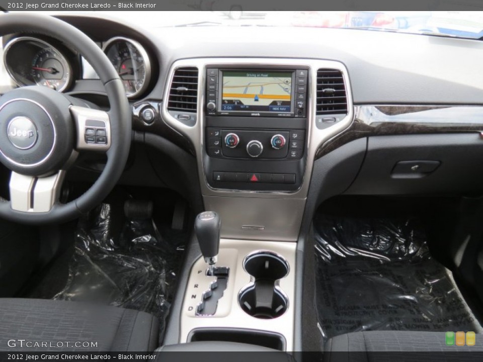 Black Interior Dashboard for the 2012 Jeep Grand Cherokee Laredo #70259218