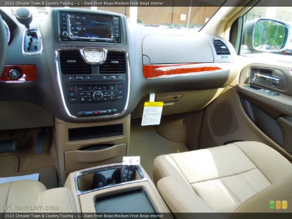 Dark Frost Beige/Medium Frost Beige Interior Dashboard for the 2013 Chrysler Town & Country Touring - L #70259227