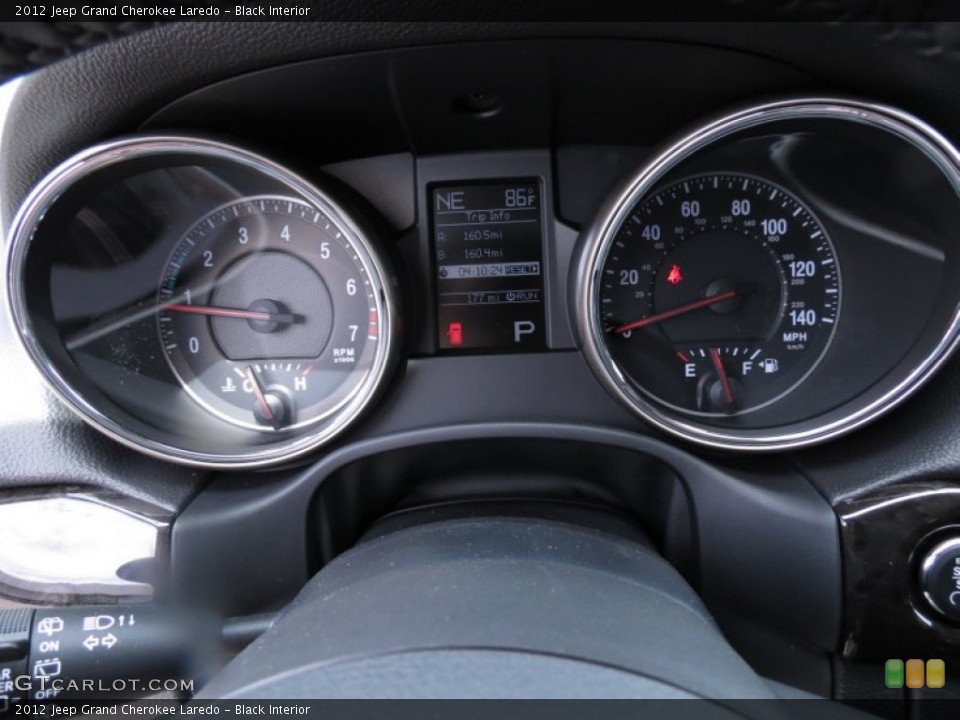 Black Interior Gauges for the 2012 Jeep Grand Cherokee Laredo #70259238
