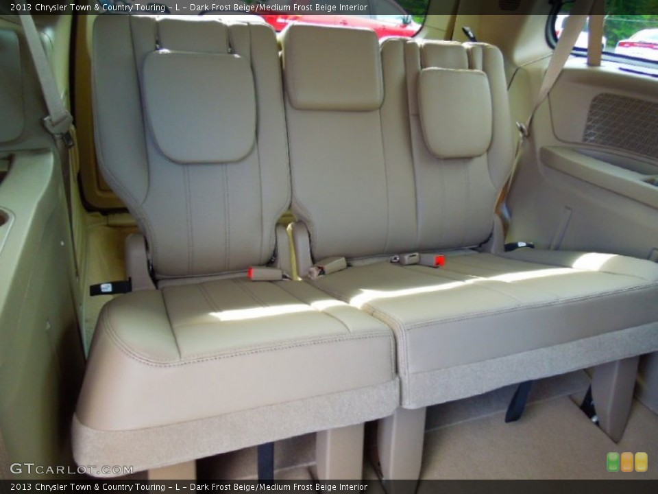 Dark Frost Beige/Medium Frost Beige Interior Rear Seat for the 2013 Chrysler Town & Country Touring - L #70259248