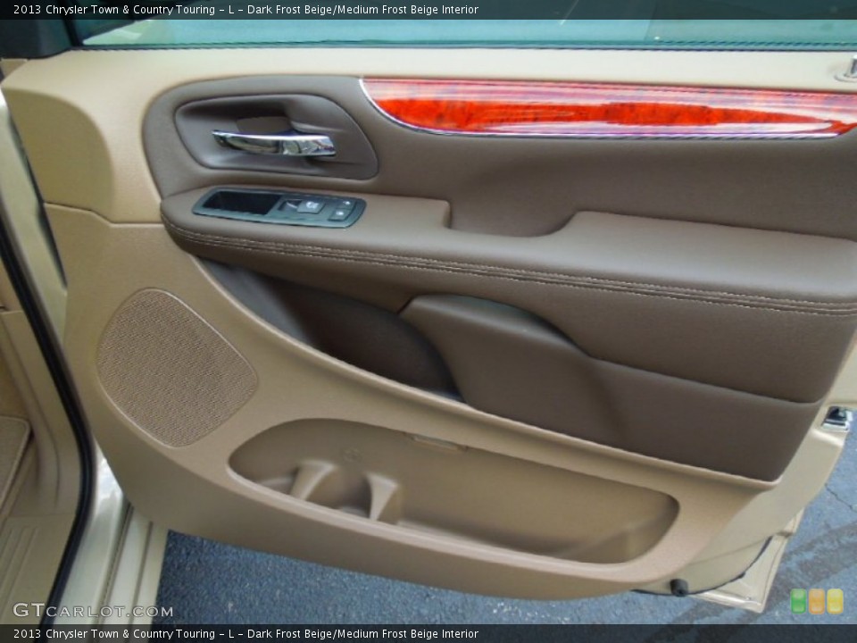 Dark Frost Beige/Medium Frost Beige Interior Door Panel for the 2013 Chrysler Town & Country Touring - L #70259263