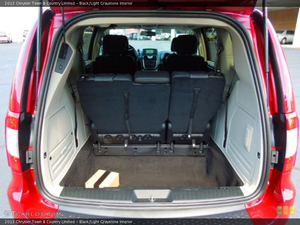 Black/Light Graystone Interior Trunk for the 2013 Chrysler Town & Country Limited #70259578