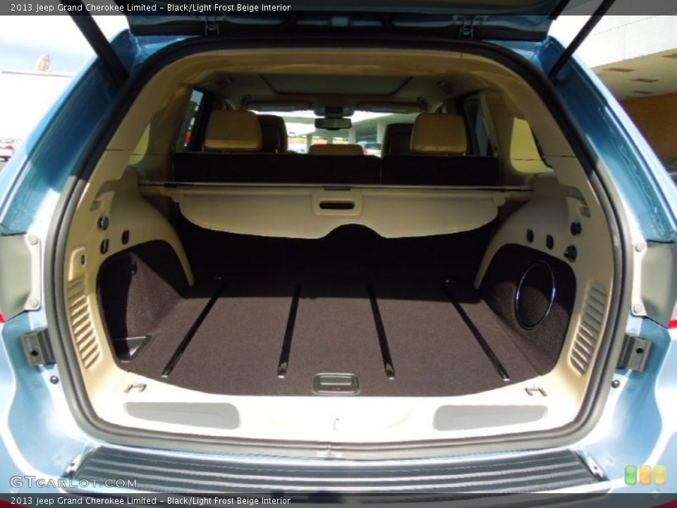 Black/Light Frost Beige Interior Trunk for the 2013 Jeep Grand Cherokee Limited #70259923