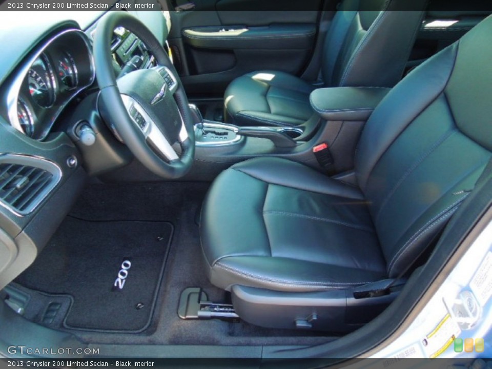 Black Interior Photo for the 2013 Chrysler 200 Limited Sedan #70260340