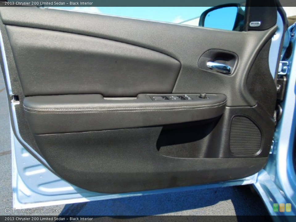 Black Interior Door Panel for the 2013 Chrysler 200 Limited Sedan #70260353