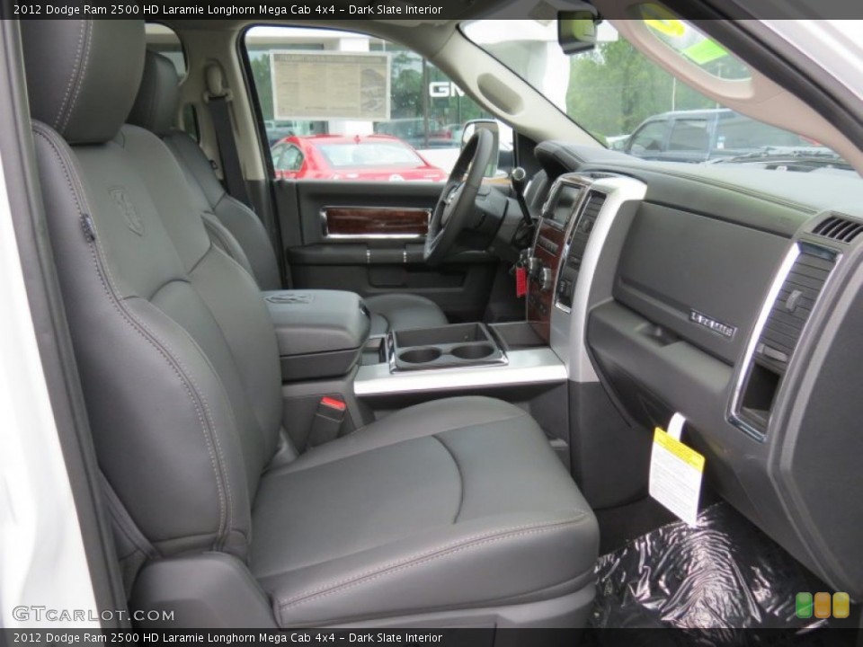Dark Slate Interior Photo for the 2012 Dodge Ram 2500 HD Laramie Longhorn Mega Cab 4x4 #70260676
