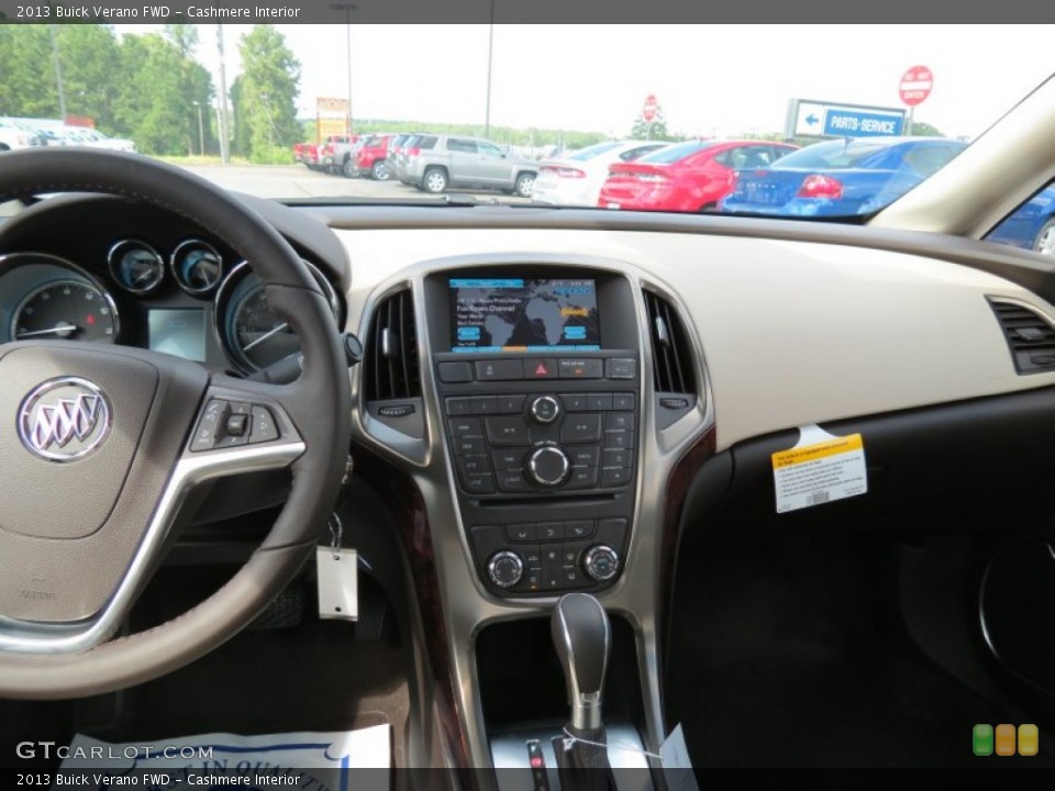 Cashmere Interior Dashboard for the 2013 Buick Verano FWD #70260811