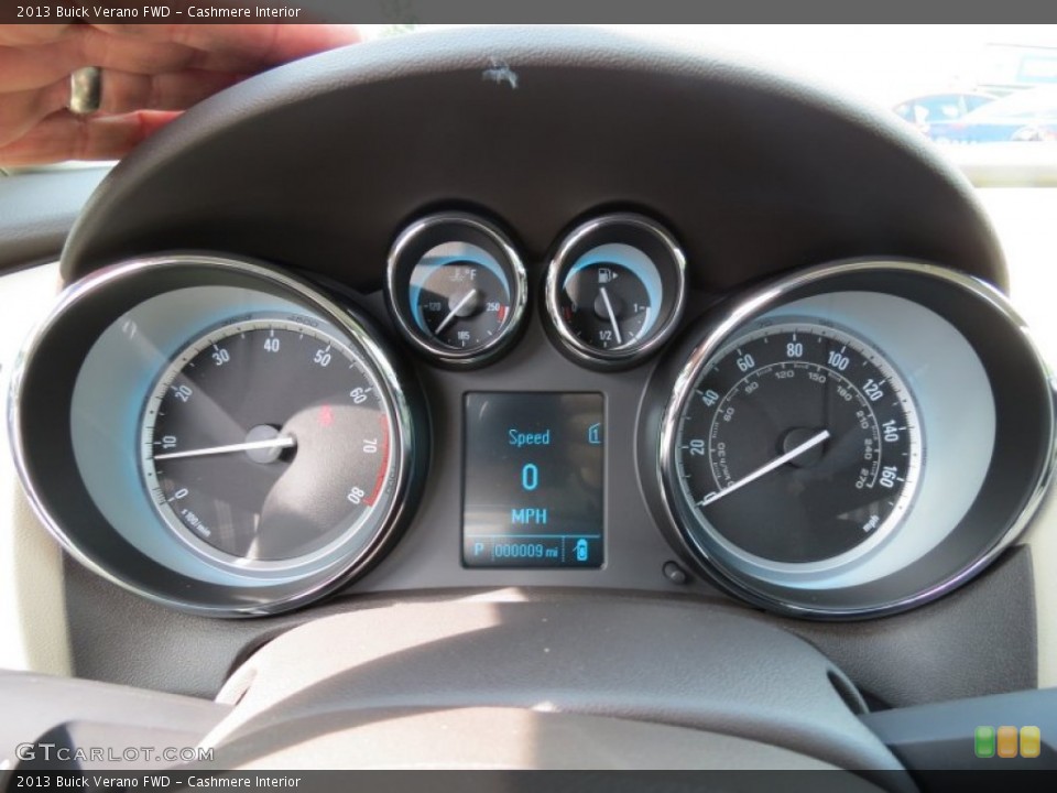 Cashmere Interior Gauges for the 2013 Buick Verano FWD #70260826