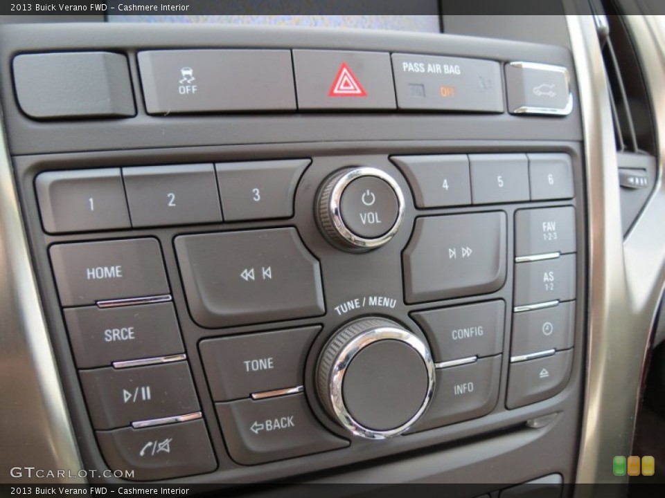 Cashmere Interior Controls for the 2013 Buick Verano FWD #70260838