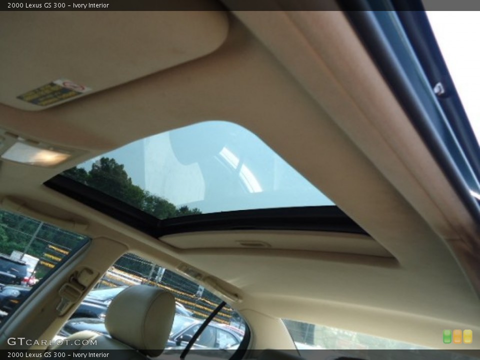 Ivory Interior Sunroof for the 2000 Lexus GS 300 #70261330