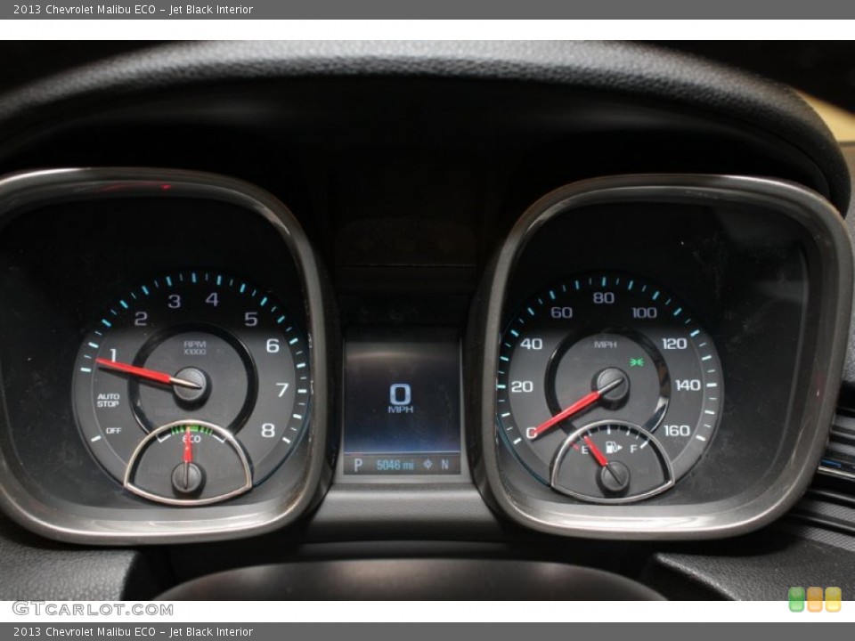 Jet Black Interior Gauges for the 2013 Chevrolet Malibu ECO #70261858