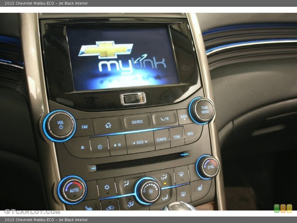 Jet Black Interior Controls for the 2013 Chevrolet Malibu ECO #70261891