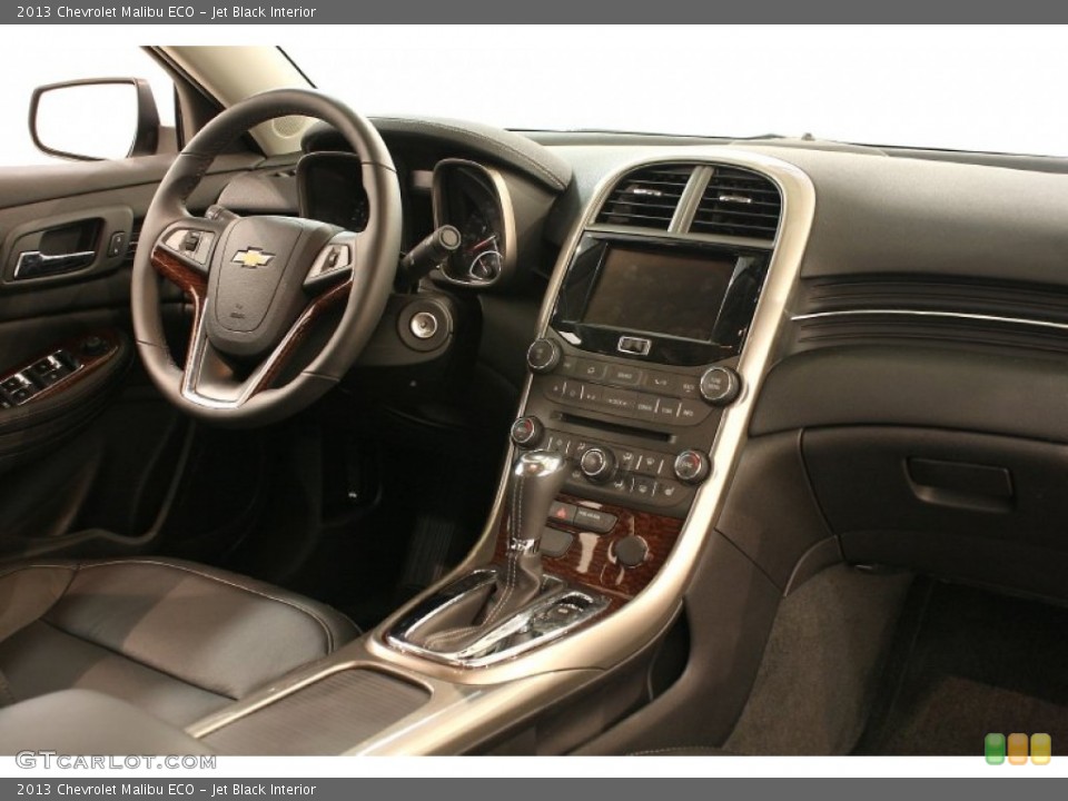 Jet Black Interior Dashboard for the 2013 Chevrolet Malibu ECO #70262038