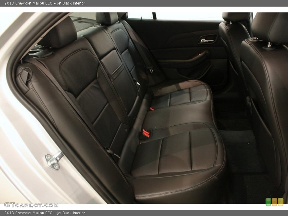 Jet Black Interior Rear Seat for the 2013 Chevrolet Malibu ECO #70262050