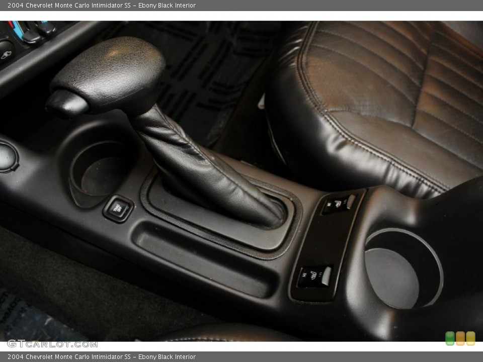 Ebony Black Interior Transmission for the 2004 Chevrolet Monte Carlo Intimidator SS #70262215