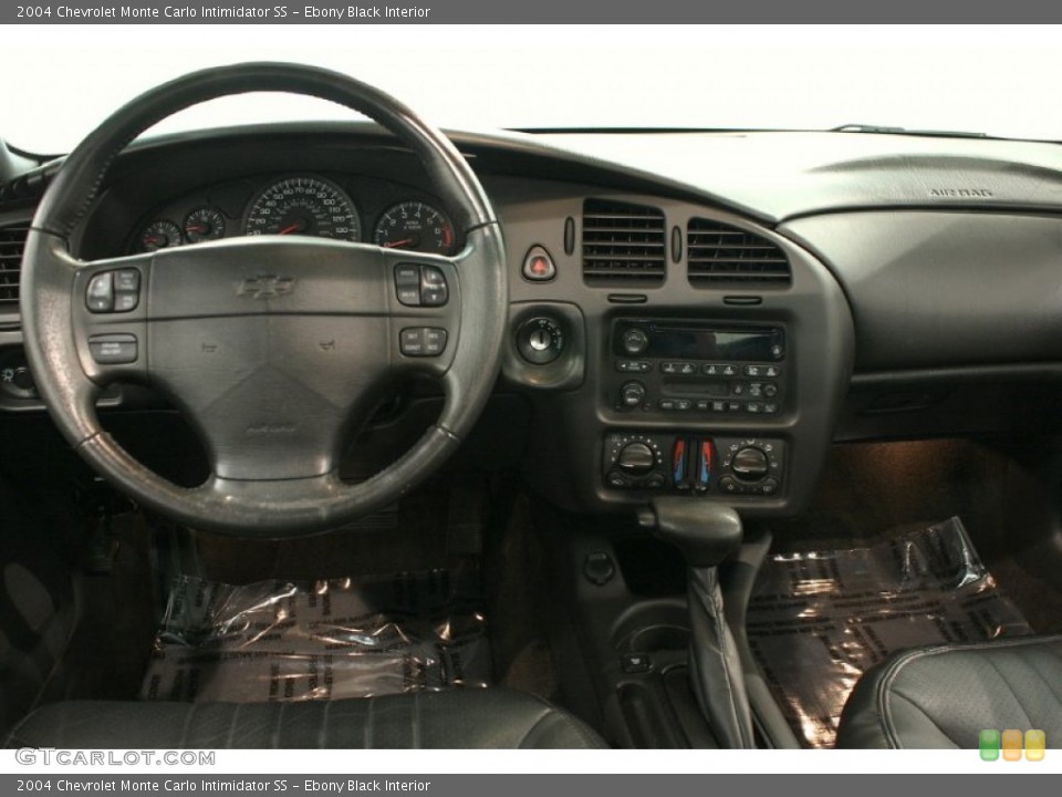 Ebony Black Interior Dashboard for the 2004 Chevrolet Monte Carlo Intimidator SS #70262245