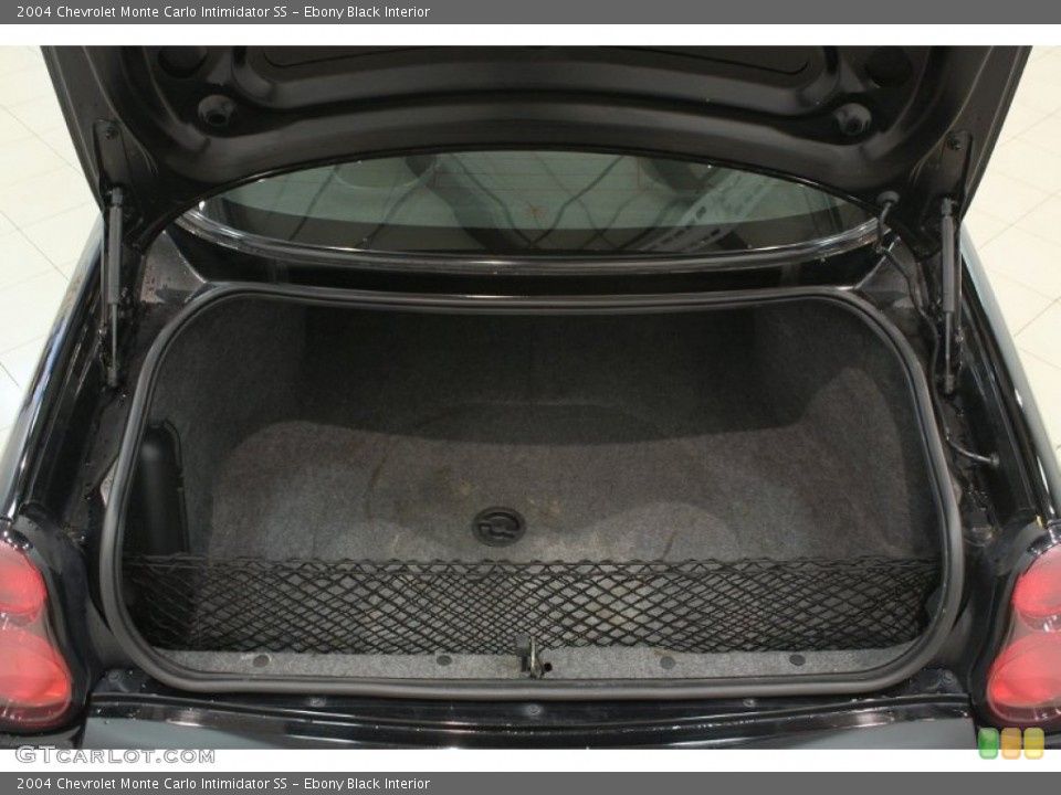 Ebony Black Interior Trunk for the 2004 Chevrolet Monte Carlo Intimidator SS #70262269