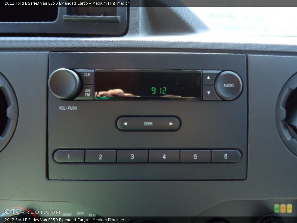 Medium Flint Interior Audio System for the 2012 Ford E Series Van E350 Extended Cargo #70270705
