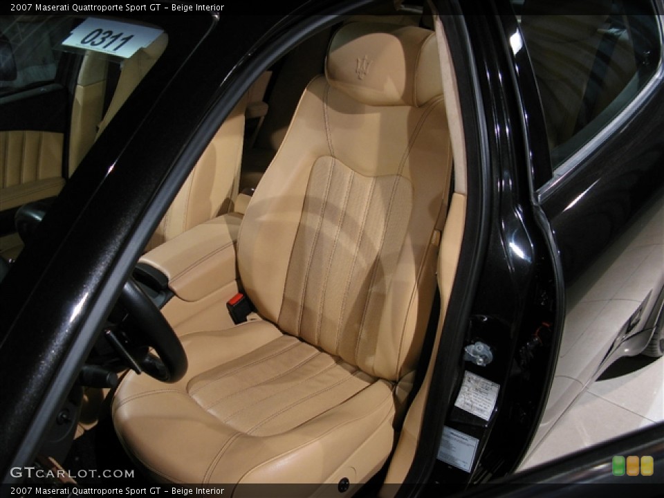 Beige Interior Photo for the 2007 Maserati Quattroporte Sport GT #702732