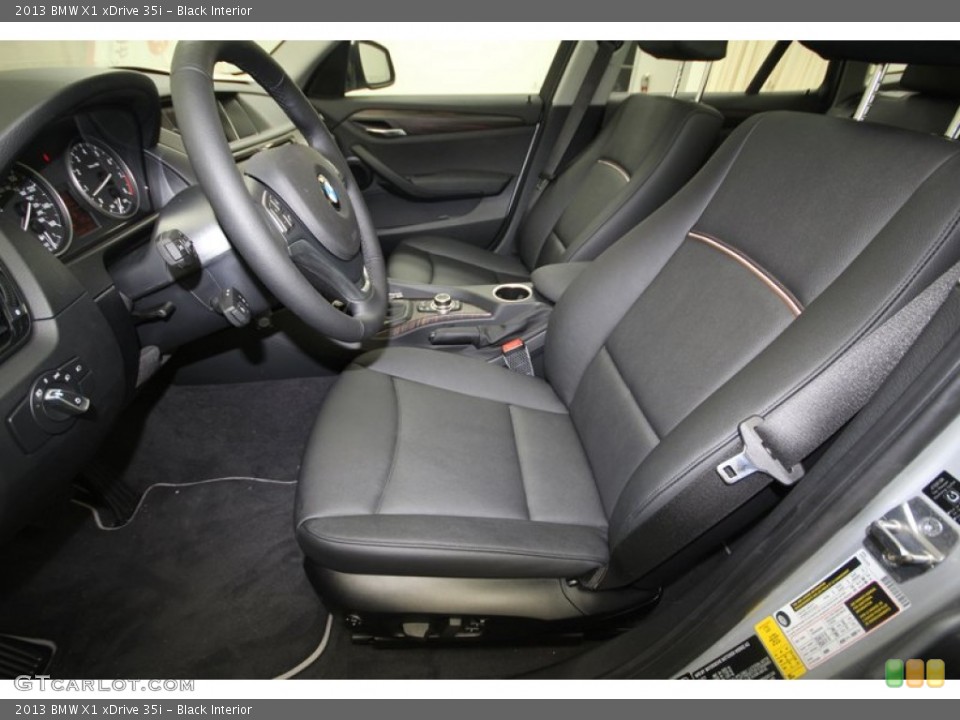 Black Interior Photo for the 2013 BMW X1 xDrive 35i #70275016
