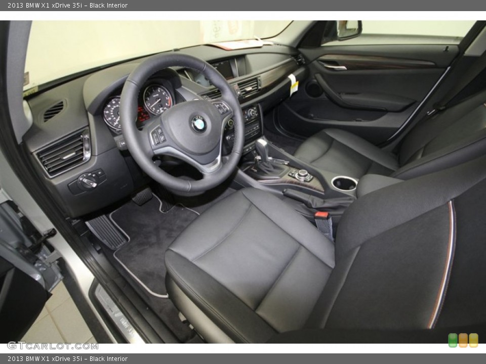 Black Interior Photo for the 2013 BMW X1 xDrive 35i #70275115