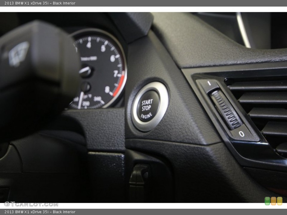 Black Interior Controls for the 2013 BMW X1 xDrive 35i #70275193