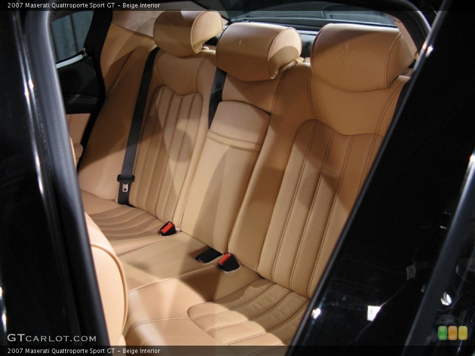Beige Interior Photo for the 2007 Maserati Quattroporte Sport GT #702760