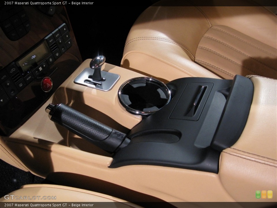 Beige Interior Transmission for the 2007 Maserati Quattroporte Sport GT #702781