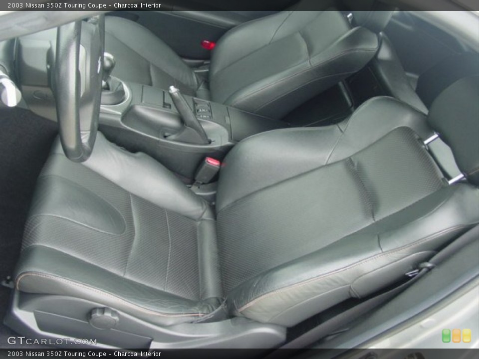 Charcoal Interior Front Seat for the 2003 Nissan 350Z Touring Coupe #70278805