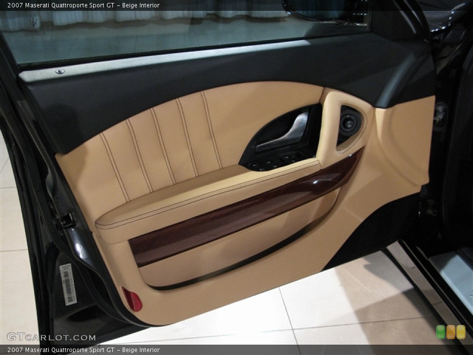 Beige Interior Door Panel for the 2007 Maserati Quattroporte Sport GT #702795